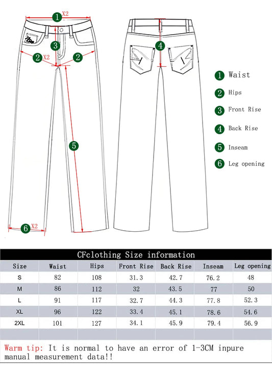 Straight Jeans Men White Loose Unisex Denim Trousers Trend Neutral Jeans Men Baggy Casual Solid Man Women Pants Hip Hop Jeans