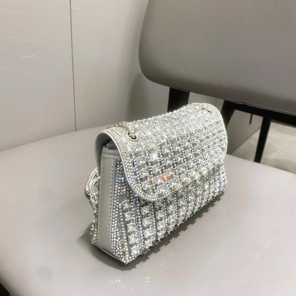 Rhinestones Evening clutch Bag Purses and handbag luxury Designer shoulder bag Shiny Crystal Clutch purse Woman's bag