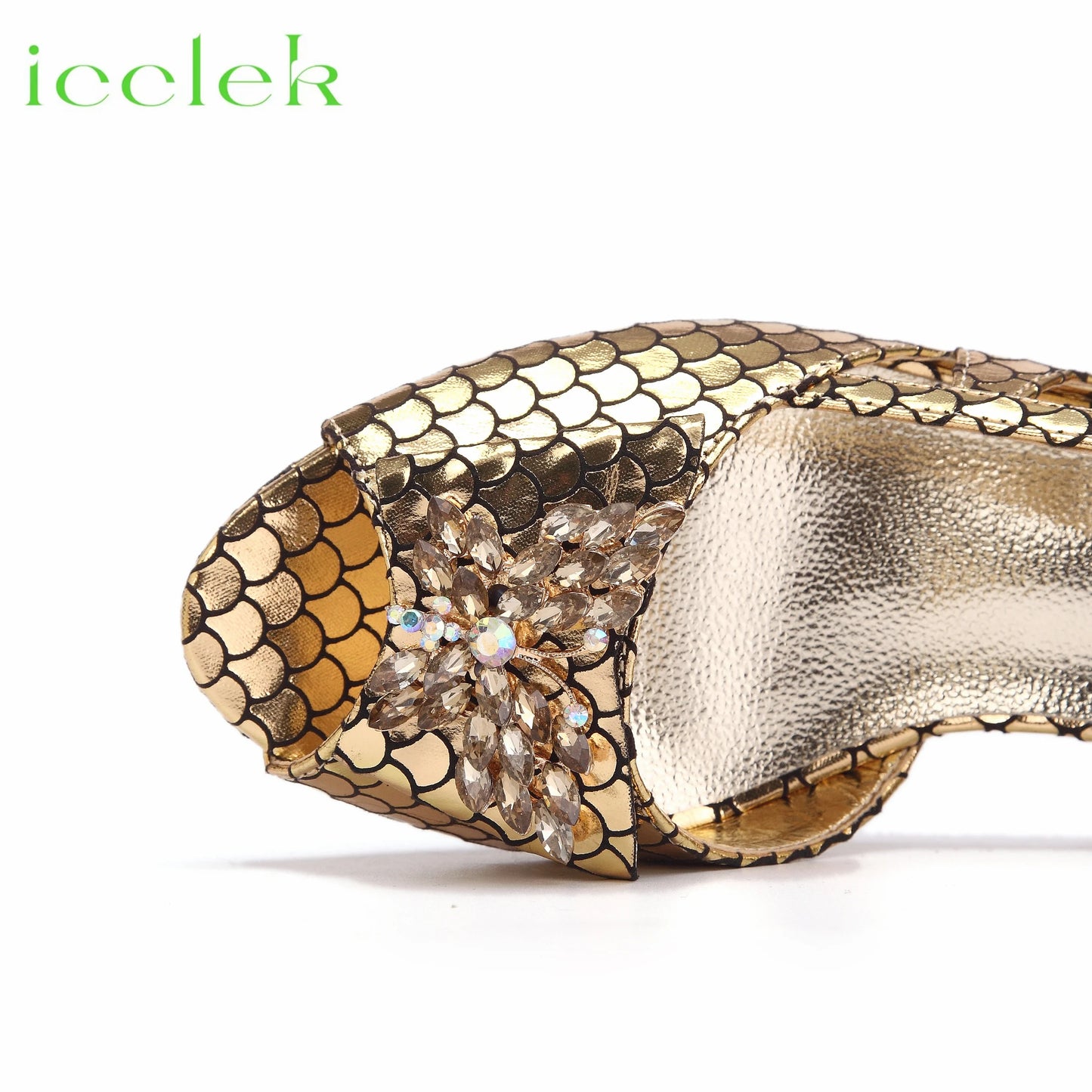 Italian Hollow Design Shoes Matching Bag in Coffee Color Comfortable Heels Ladies Sandals for Party