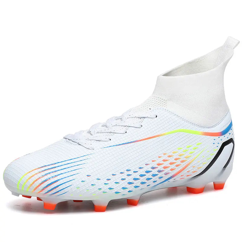 New 33-46 Large Football Boots Children Youth High Quality Football Shoes Outdoor Training Professional Competition Footwear