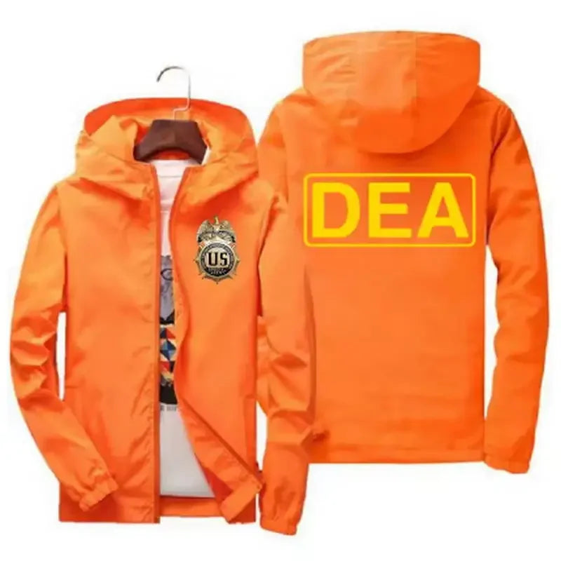2026 Spring Men's Fashion Casual Windproof and Waterproof Outdoor Mountaineering Sport Hooded Zip-Up Jacket Top
