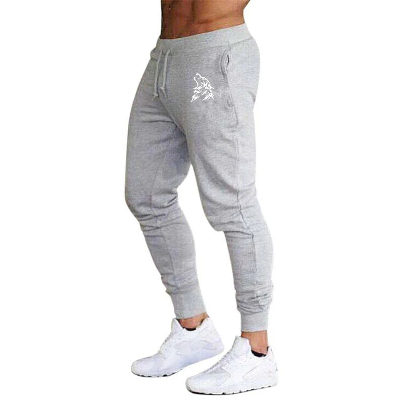 2026 New Casual Pants Men's Jogger Sweatpants Large Size Elastic Waist Sports Trousers Loose Fitness Clothes Spring Thin Section