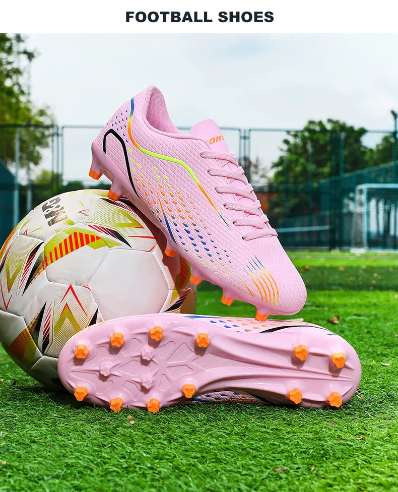 New Men Soccer Shoes Hot Sale Women Professional Football Boots Unisex High-quality Futsal Ultralight Cleats TF/FG Sneakers