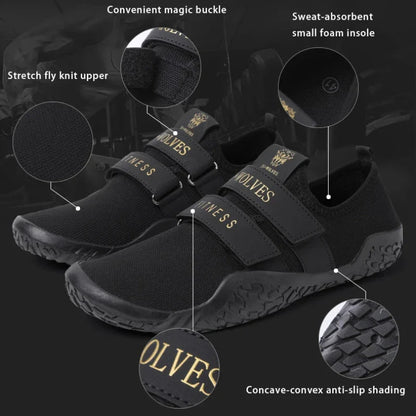 Deadlift Shoes Weight Lifting Shoes for Men Women Weightlifting Squat Shoes Fitness Cross-Trainer Barefoot Gym Training Sneakers