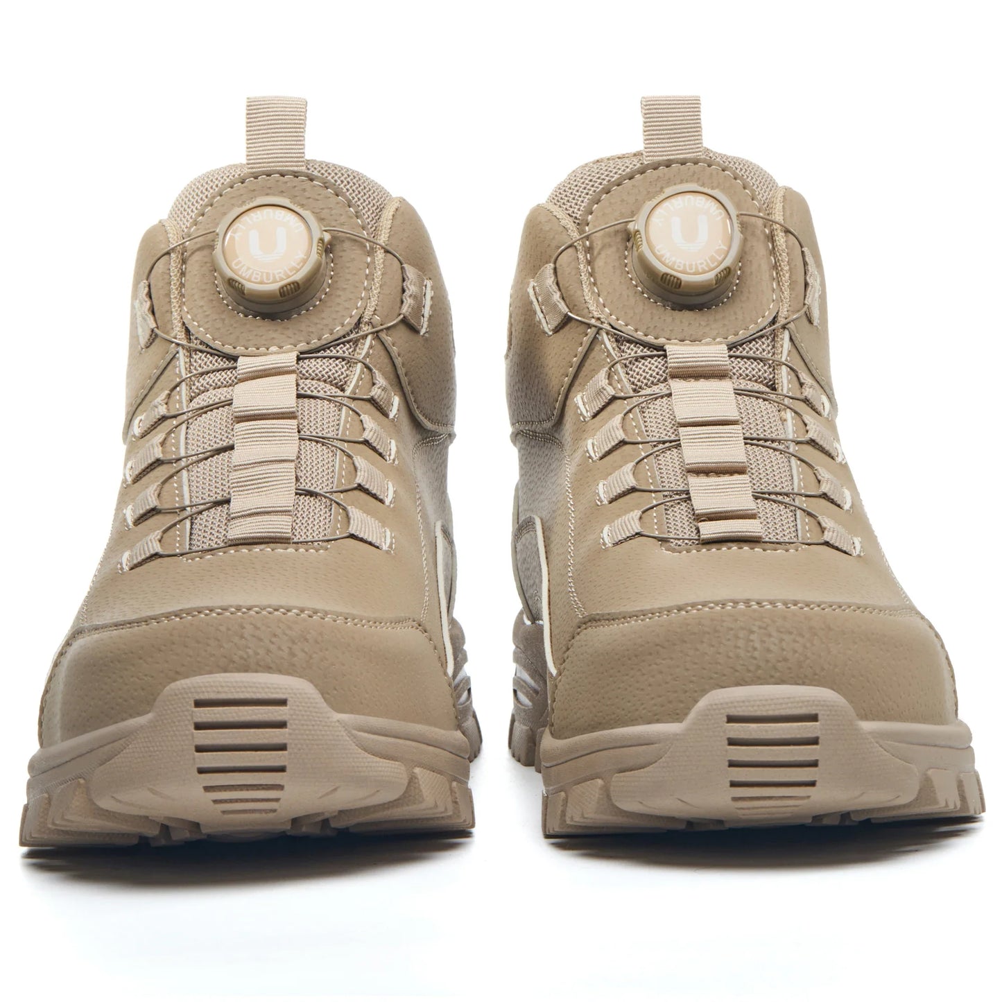 Men's Safety Work Boots Steel Toe Anti- Crush Resistant Punctureproof Kevlar Anti-slip Wear-resistant Fashionable Buckle
