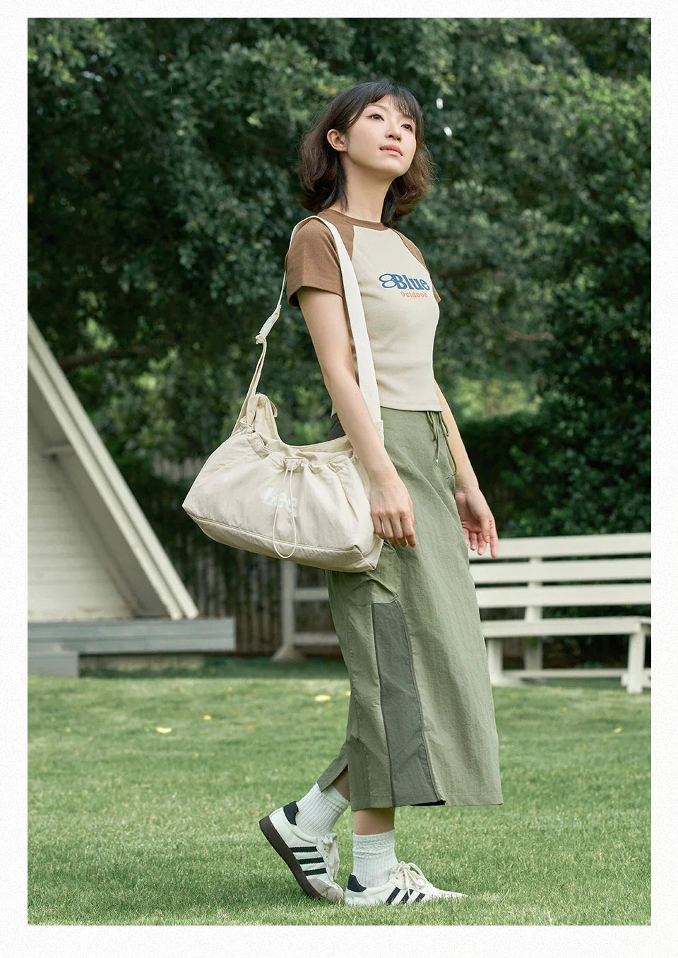 Large Capacity Light Ladies Crossbody Bag Waterproof Casual Shoulder Bag Women Daily Outdoor Travel Shopping Dumpling Bag