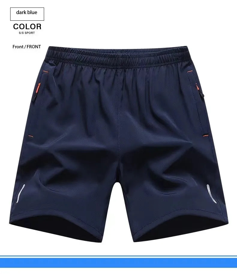 Sports Shorts Men Comfortable Elastic Waist Clothing Male