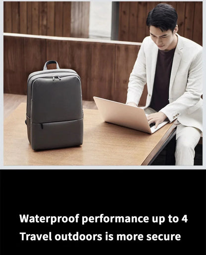 classic business backpack fashion laptop bag for men and women travel large capacity backpack.