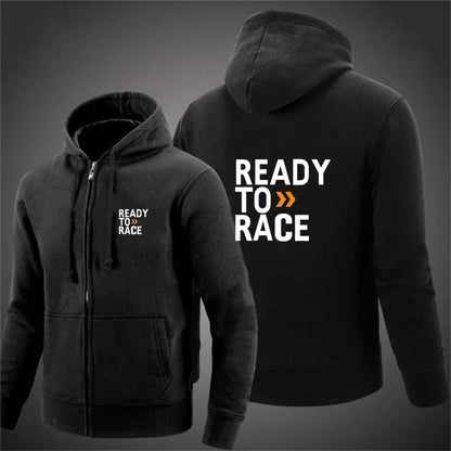 Spring Autumn Men Hoodies Ready To Race Print Hoody Women Sweatshirt Hip Hop Unisex Streetwear y2k Clothing Hombre