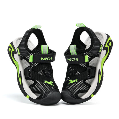 Kids Beach Sandals for Boys New Summer  Boy Shoes Closed Toe Safty Shoes Children Sandals