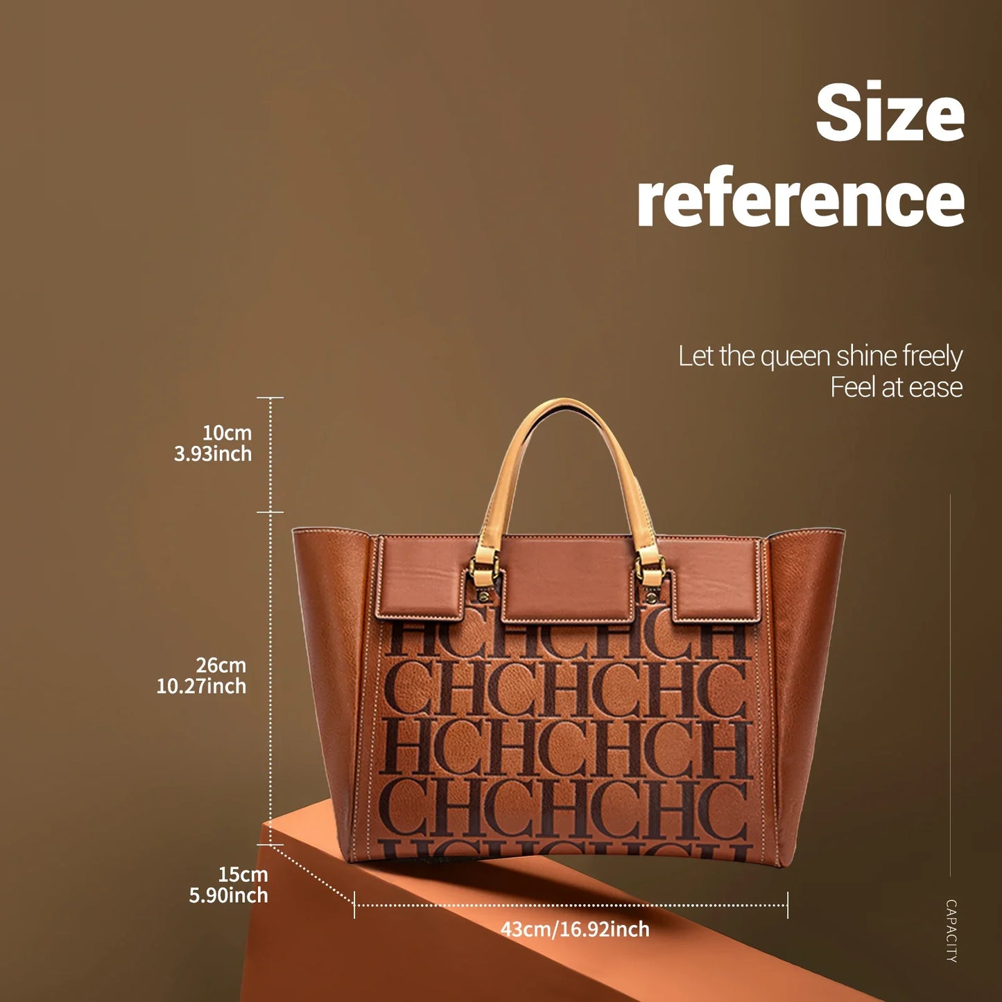 Women's Handbag 2024 New Brand Embossed Large Capacity Business Wallet