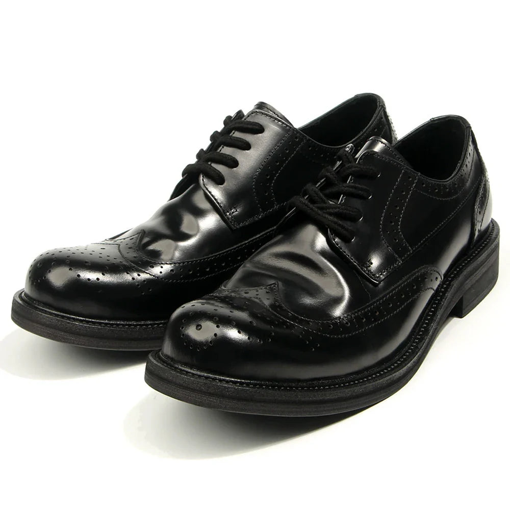 Genuine leather Men's formal shoes Business leather Shoes cowhide handmade Men dress shoes high-end luxury Wedding shoes loafers