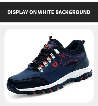 Men's work shoes hiking series for all four seasons with low top