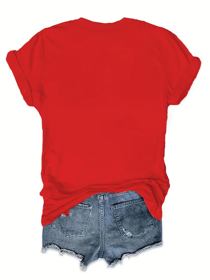 Women's short-sleeved crew neck T-shirt, casual style, New York City print, summer style.Summer Streetwear graphic t shirts Y2K