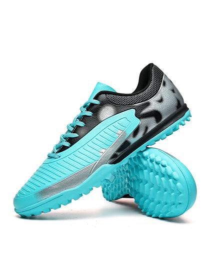 TF Turf Soccer Cleats Breathable Material Comfortable Fit Non-Slip Durable Rubber Sole Professional for Training