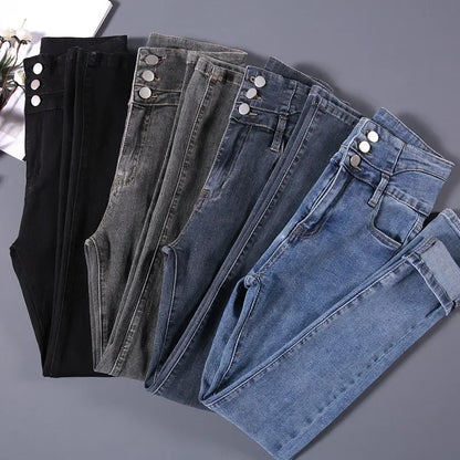 High-quality New Vintage High-waist Stretch Skinny Jeans
