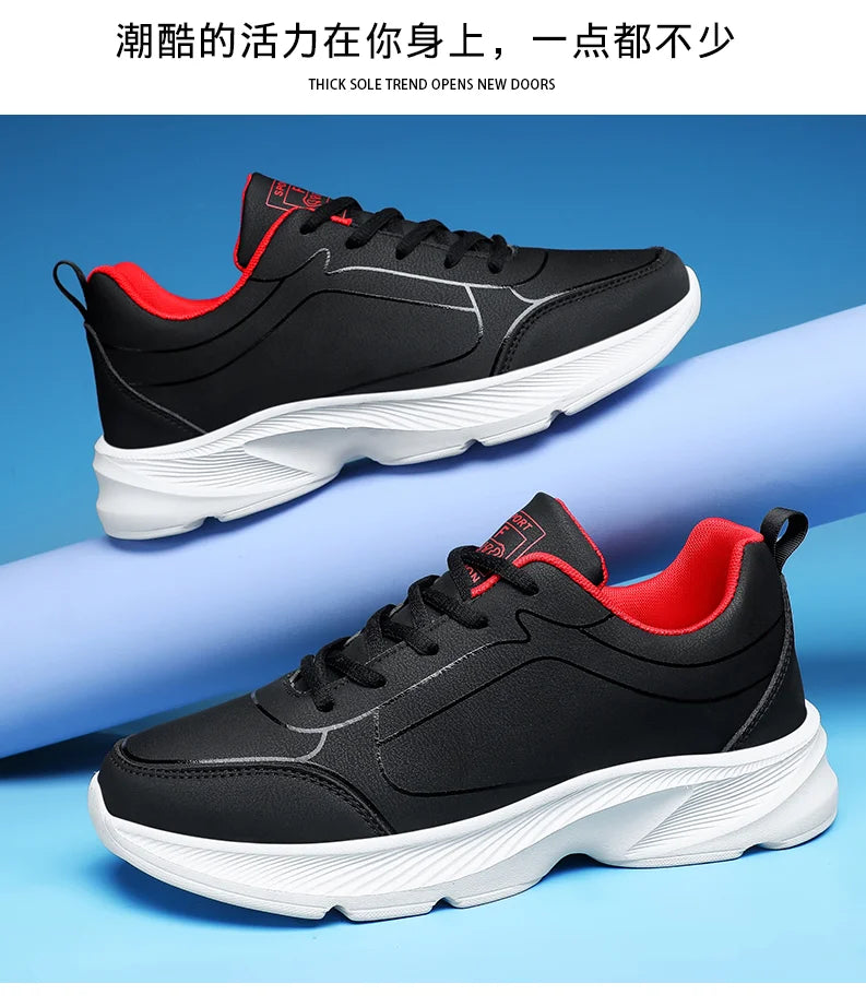 Road Running Shoes Unisex Waterproof Running Shoes Comfortable Athletic Shoes Waterproof and Slip-Resistant Travel Shoes