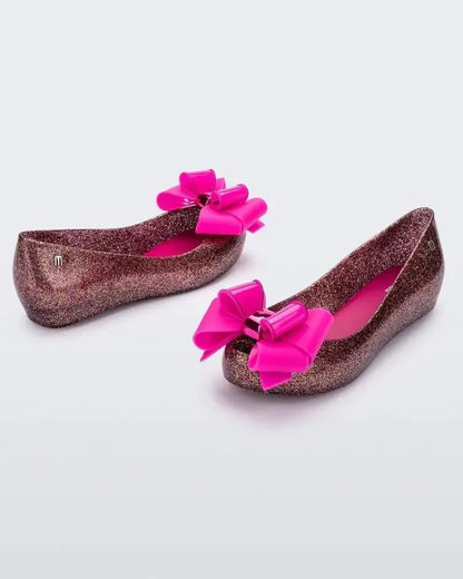 Brazilian Melissa Children's Shoes 2024 New Style Jelly Shoes For Medium To Large Children BowWomen's Princess Single Shoes Spri
