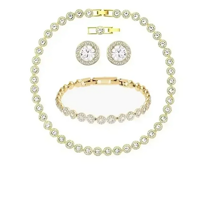 2025 New Classic Luxury Angel Set, Necklace, Bracelet, Earrings, Multi Functional and Beautiful - Valentine's Day Gift