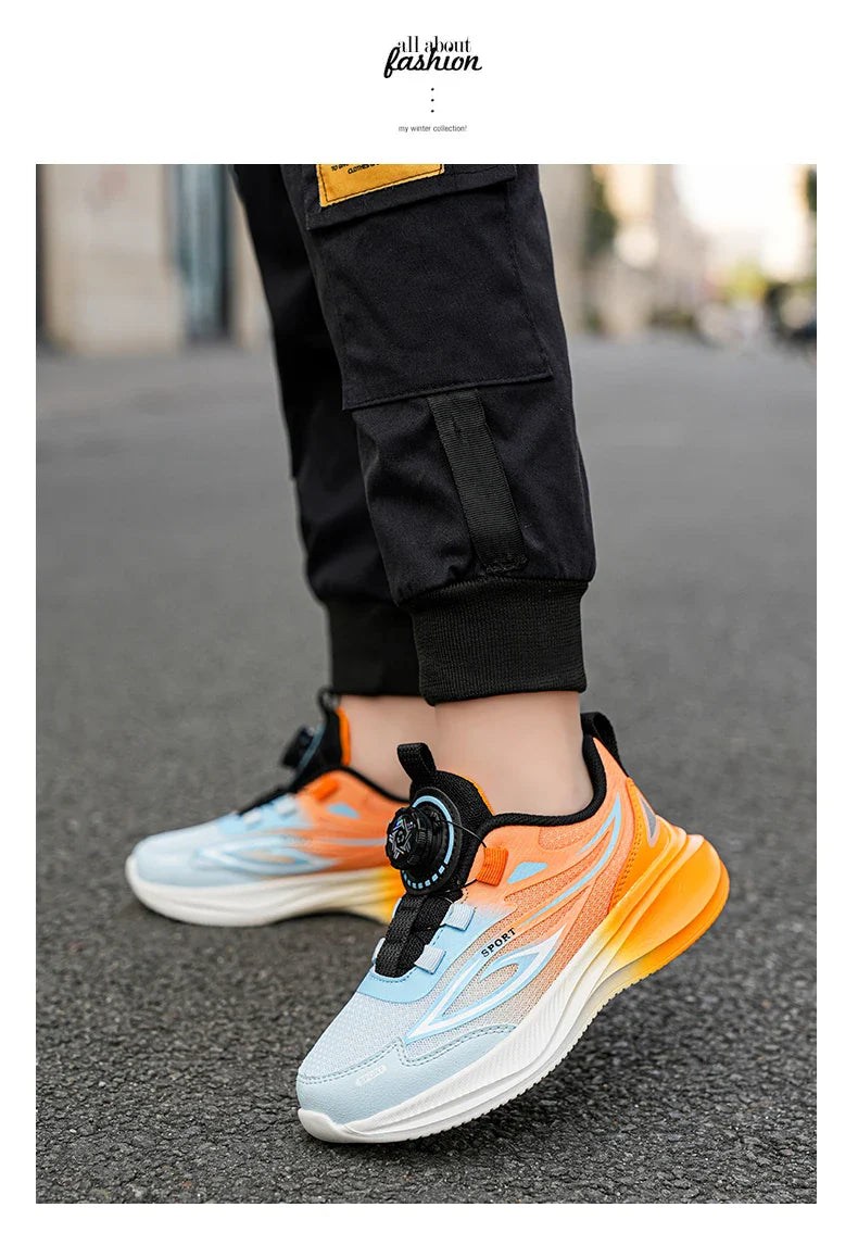 Children's basketball shoes field training non-slip comfortable running shoes light outdoor rest shoes boy sports shoes