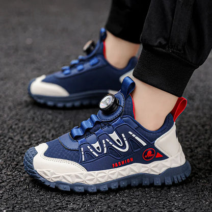 Children Sports Sneakers for Boys Girls Kid Cartoon Graffiti Pattern Casual Shoes Boys Basketball Shoe chaussures de sport