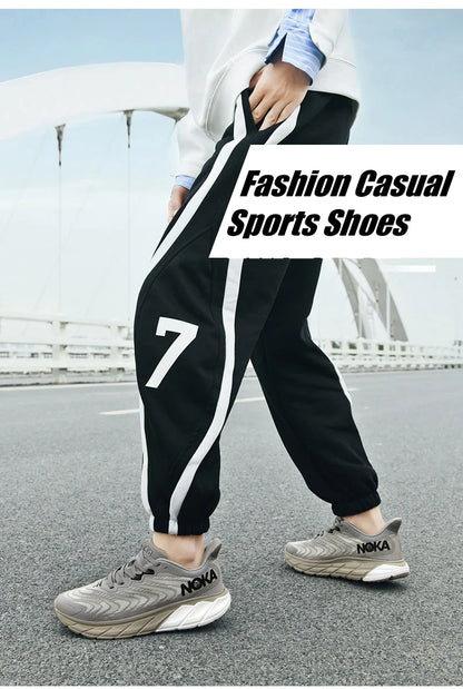 Men's Running Shoes Lightweight Breathable Comfortable Cushioned Sneakers for Walking Gym Casual Wear Athletic Shoes