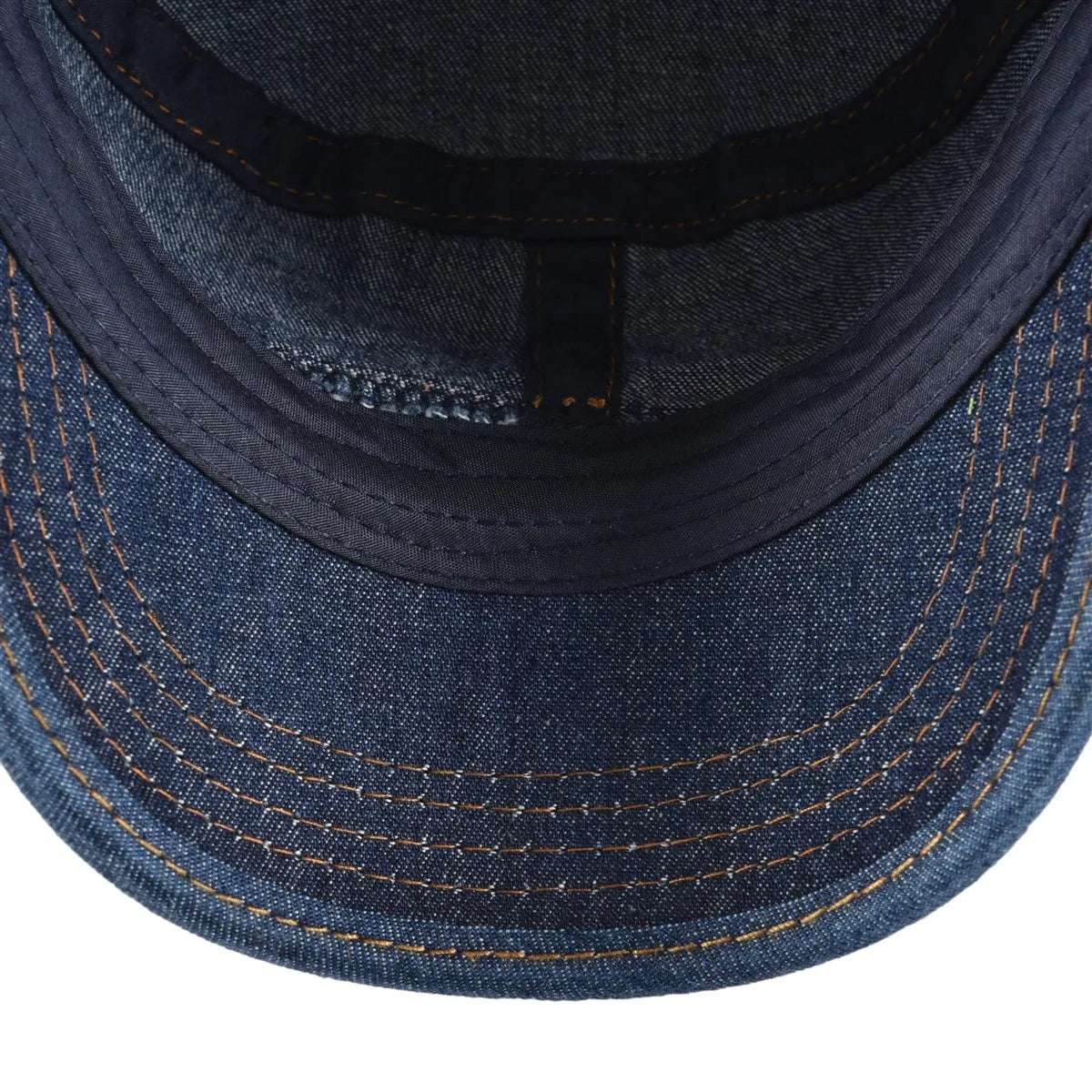 Denim Army Cap Men Washed Cotton Bucket Hat Spring Fall Headpiece Flat Top Adjustable Peaked Visor Hats Trucker Hats