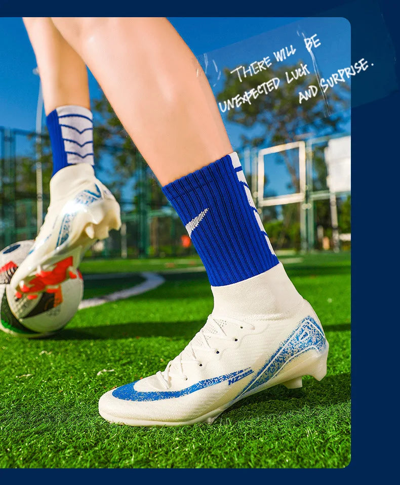 Quality Soccer Cleats for Men Soccer Shoes Society Boys Football Boots Male Football Shoes Sneakers Unisex Soccer Boots