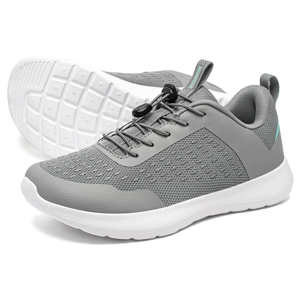 Wide Toe Running Shoes for Men Women Elastic Band Non Slip Sneakers Comfortable Walking Shoes