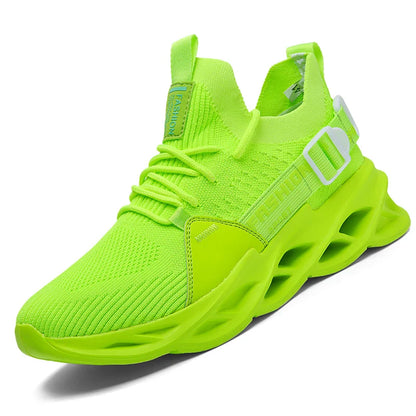 Tênis Masculino de Malha Respirável Casual Sapatos Masculinos Unissex Leve Macio Sola Grossa Buraco Sapatos de Casal Tênis Atlético Sapatos Femininos