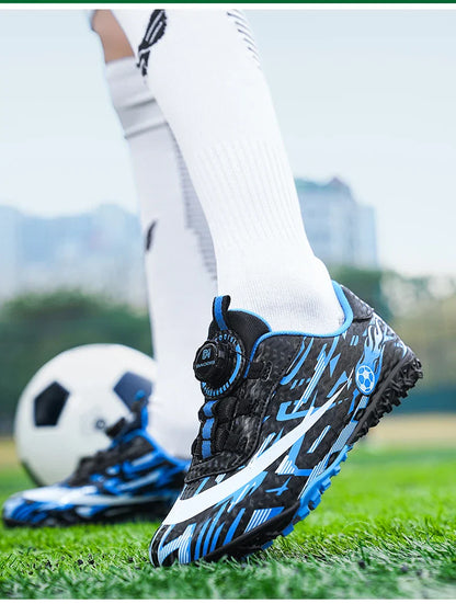 New Men Kids Soccer Shoes Football Boots Ultralight Match Grass Boys Professional Cleats Non-Slip Training Shoes Drop Shipping