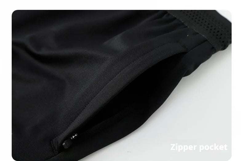 Football Training Leggings 2024 Spring Summer Breathable Elastic Sports Pants Football Competition Jogging Pants
