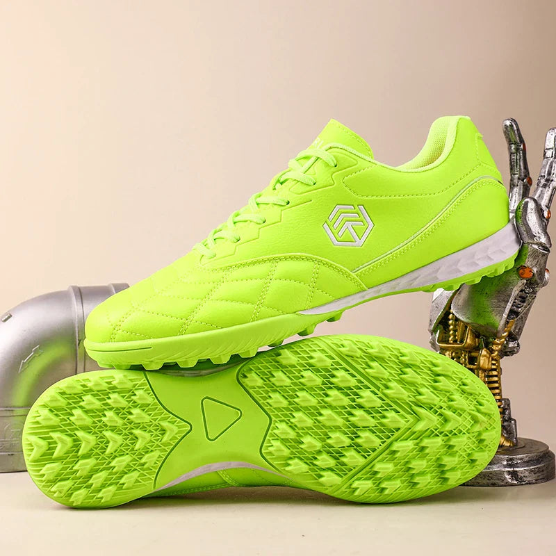 New Men Football Boots Grass Breathable Match Outdoor Sport Soccer Shoes Cleats Long Spikes Comfortable Training Boys Non Slip