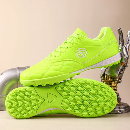 New Men Football Boots Grass Breathable Match Outdoor Sport Soccer Shoes Cleats Long Spikes Comfortable Training Boys Non Slip