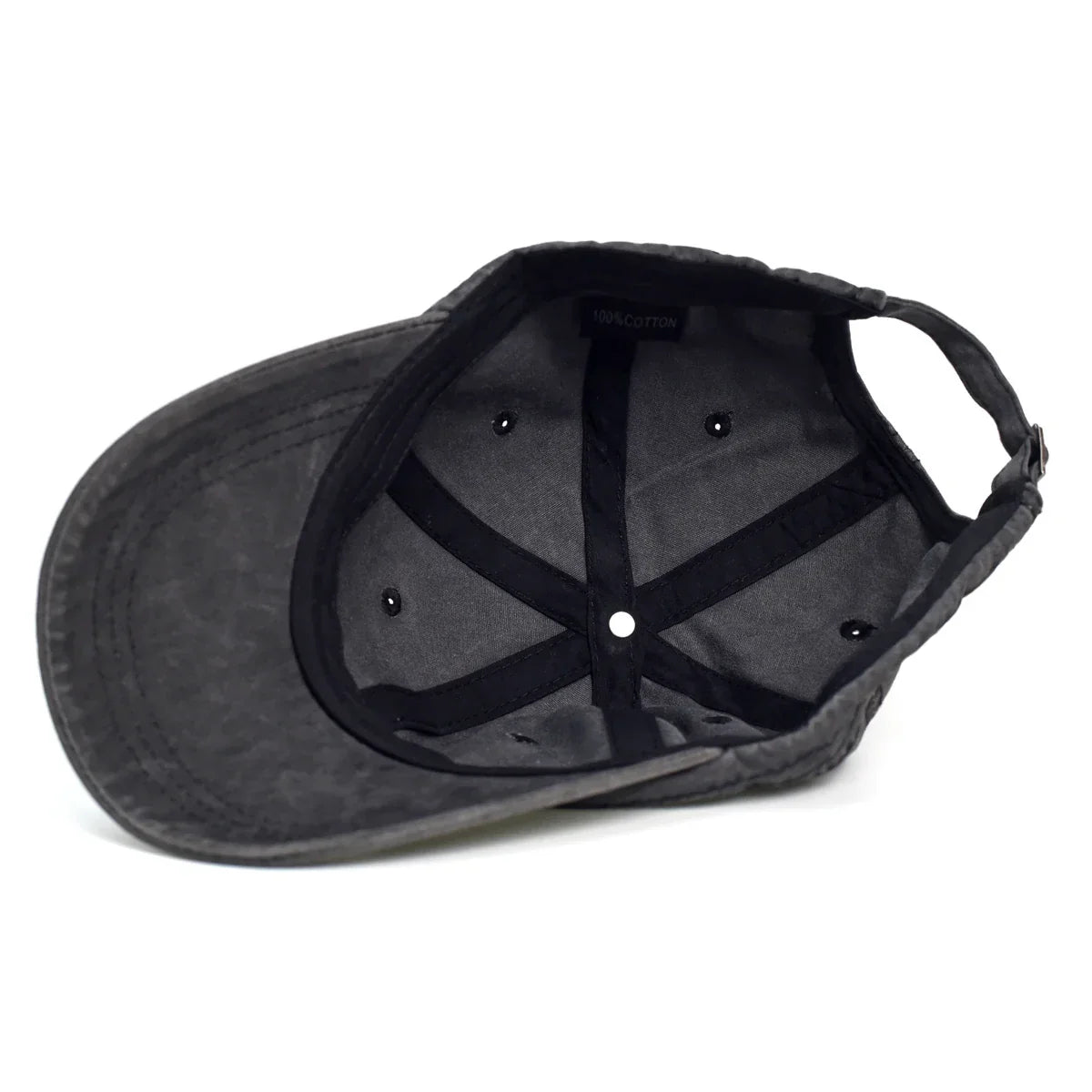 Washed Cotton Baseball Cap Men Women Casual Vintage Dad Hat Adjustable Trucker Style Low Profile Outdoor