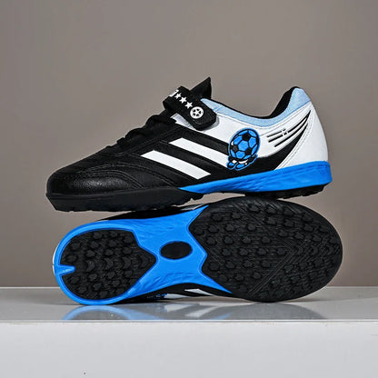New Kids Turf Football Boots Training Shoes Soccer Shoes Drop Shipping Professional Match Grass Ultralight Cleats Boys Non-Slip