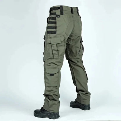 New Men Tactical Pants Quick Drying Multi-Pocket Cargo Pants Casual Tactical Trousers Wear-Resistant Work Traning Pant Loose