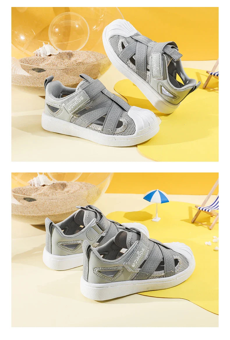 Summer new men's and women's children's sports shoes breathable outdoor sandals children's beach shoes children's