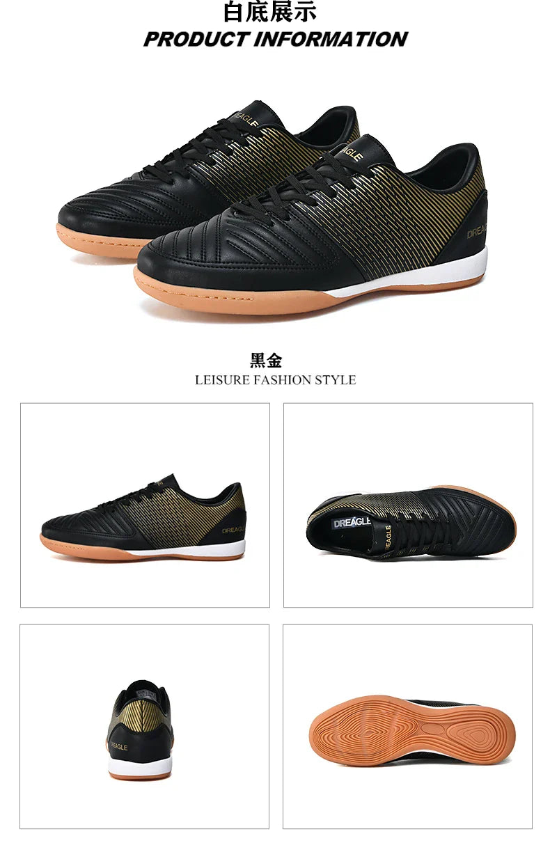 Hot Sale Youth Long Nail Soccer Shoes Children Students Large Size Broken Nail Soccer Shoes Unisex Training Shoes 35-45#