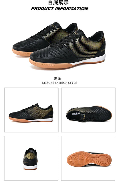 Hot Sale Youth Long Nail Soccer Shoes Children Students Large Size Broken Nail Soccer Shoes Unisex Training Shoes 35-45#