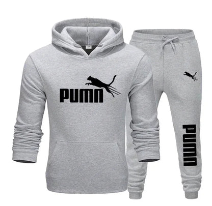 New Autumn and Winter Fashion Fitness Jogging Casual Sports Set of 2 Pieces, Including a Hooded Sweatshirt and Long Pants