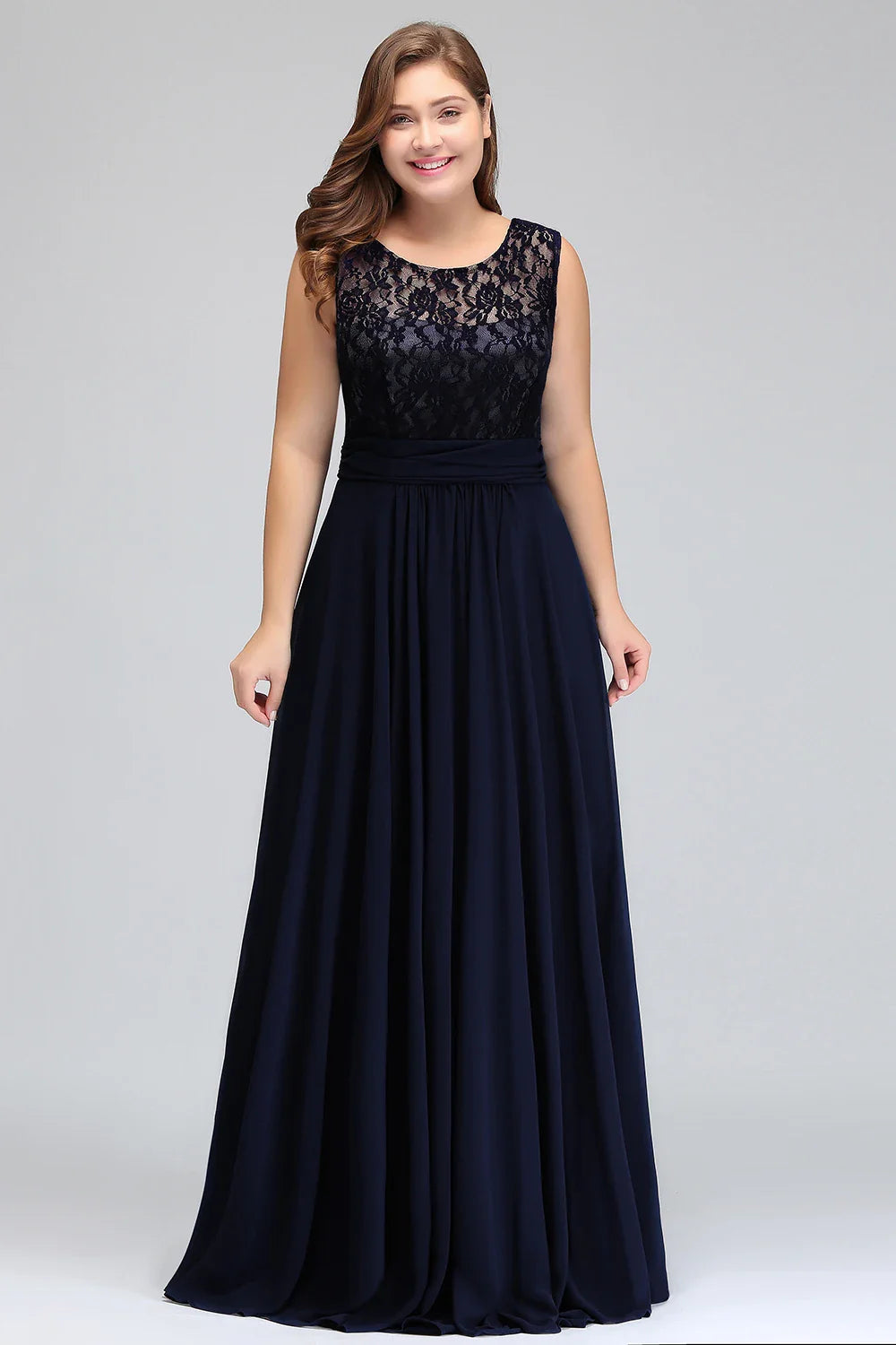 Burgundy Plus Size Bridesmaid Dresses Long V Back Sleeveless Evening Party Prom Gowns A-line Birthday Gift Women Robe De Soiree
