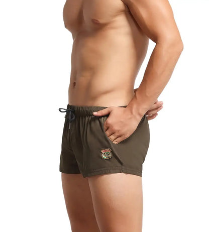 Men's Summer Beach Shorts Swimwear Trunks Board Short Pants Male Gym Shorts Swim Surf Fitness Quick Dry Shorts