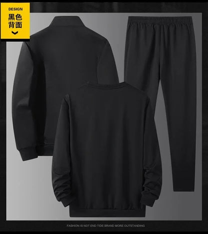 8XL Men's Tracksuits Unisex Jogging Suit Fashion Brand 3 Pieces Set Tracksuit Mens Spring Autumn Fashion Hoodies Sweatpants
