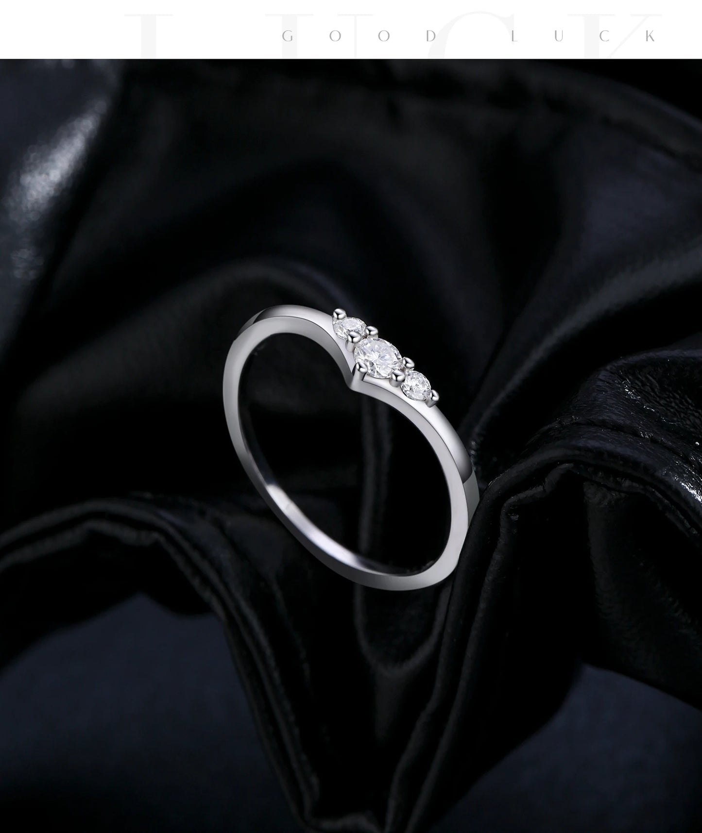 Anel de Moissanite Eternidade Simples Prata Esterlina 925 Anéis de Aliança Finos e Brilhantes para Mulheres Presente de Joias Finas