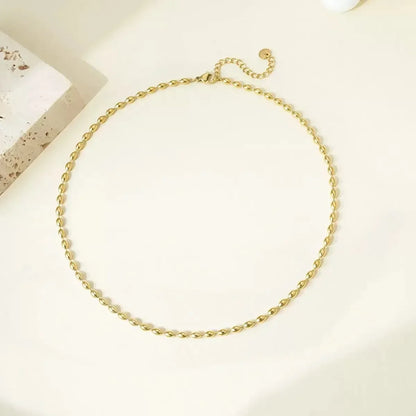 Stainless Steel Envelope Pendant Necklace Metal Waterproof Jewelry For Women