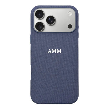 For lphone 17 pro max 17PRO 17 16 Leather PU Personalized Initials Custom Magsafe leather Phone Case