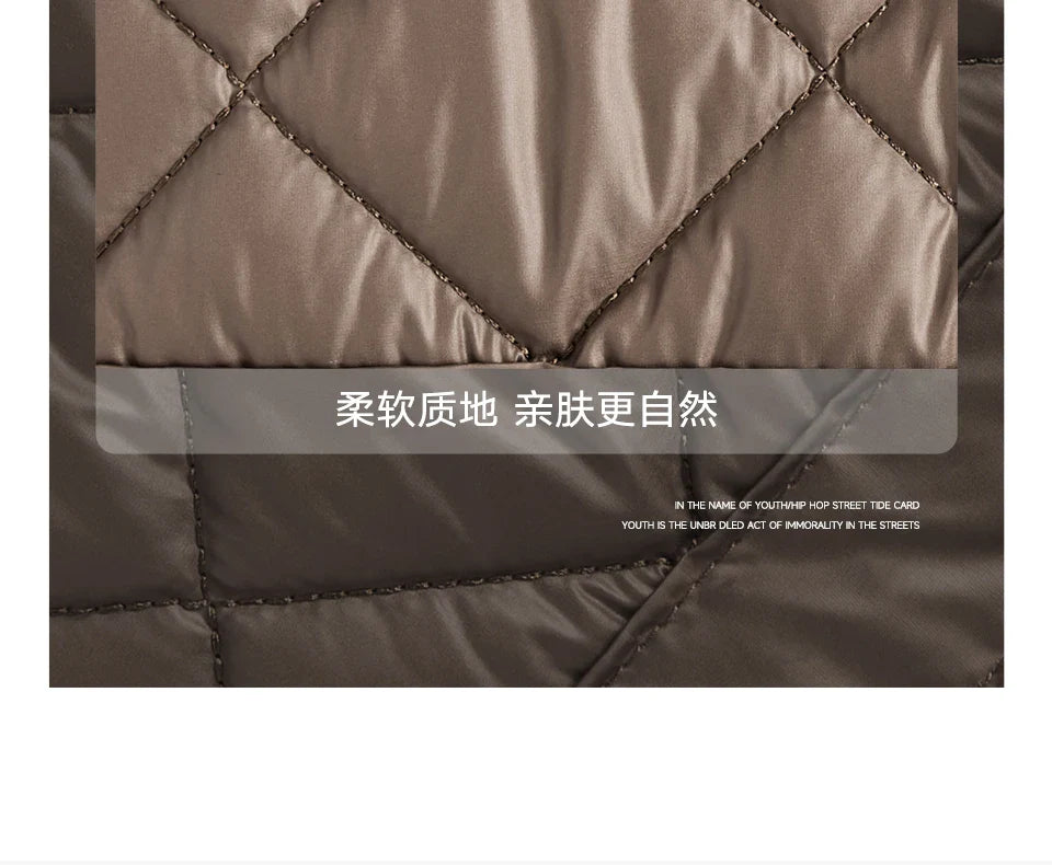 Large Soft Puffer Bag Women Big Size College Students Laptop Book Quilted Tote Bag Lady Down-filled Shopping School Bags