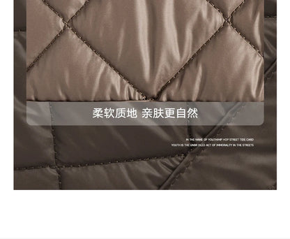 Large Soft Puffer Bag Women Big Size College Students Laptop Book Quilted Tote Bag Lady Down-filled Shopping School Bags