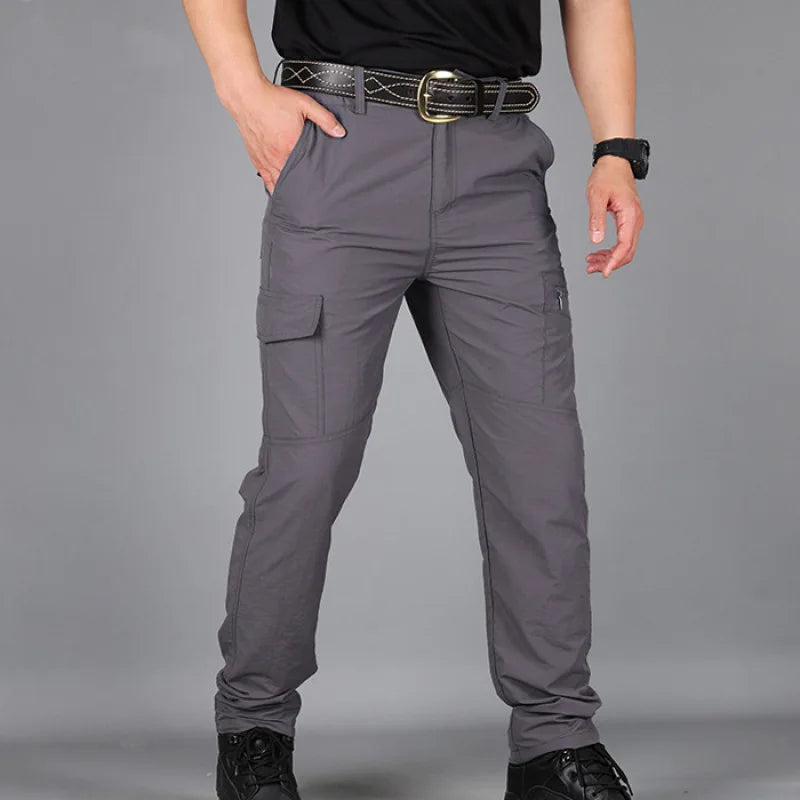 Asian Size Summer Cargo Pants Men Pants Streetwear Jogger Trekking Hiking Mountain Work Tourism Trousers